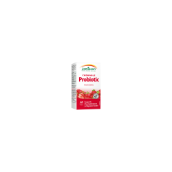 Jamieson Vitamins Chewable Probiotic Natural Strawberry Yogurt, 60 Tablets