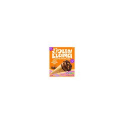 Jolly Llama Dairy-Free Gluten-Free Cone Caramel Chocolate Chip, 3 Pack