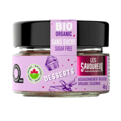 Les Savoureux Organic Sugar-Free Seasoning Dessert Spices, 40g