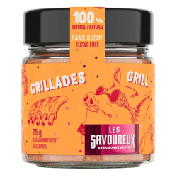 Les Savoureux Sugar-Free Seasoning Grill, 75g