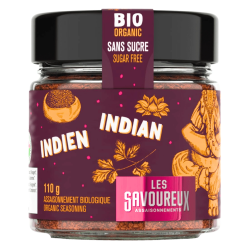 Les Savoureux Organic Sugar-Free Seasoning Indian, 110g