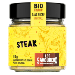 Les Savoureux Organic Sugar-Free Seasoning Steak, 110g