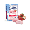 Bubbies Vegan Non-Dairy Oatmilk Icecream in Mochi Strawberry, 6 Pack