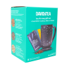 DAVIDsTEA Assorted Tea & Nordic Mug Gift Set, 3 Tea Sachets & Mug