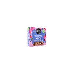 Healthy Crunch Gluten-Free Nut-Free Berry Probiotic Granola Bars, 5 Bars