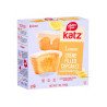 Katz Gluten-Free Creme-Filled Cupcakes Lemon, 4 Pack
