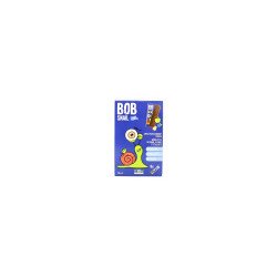 Bob Snail No Added Sugar Fruit Stripes Apple-Pear-Blueberry, 6 Packs