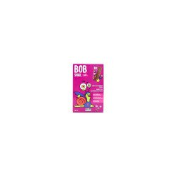 Bob Snail No Added Sugar Fruit Stripes Apple-Black Currant, 6 Packs