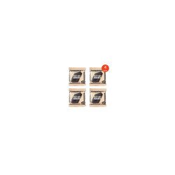 Mid-Day Squares Vegan Functional Chocolate Bar Brownie Batter, 4 Pack