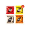 Mid-Day Squares Vegan Functional Chocolate Bar Variety Pack, 4 Pack