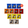 Mid-Day Squares Vegan Functional Chocolate Bar Variety Pack, 12 Pack