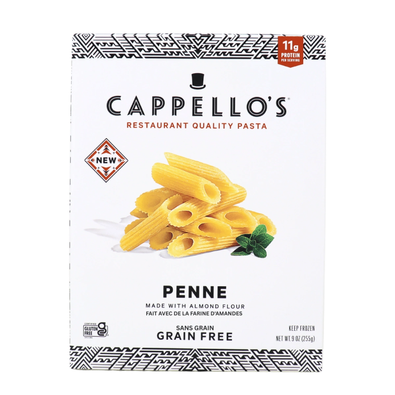 Cappello's Gluten-Free Almond Flour Pasta Penne, 255g