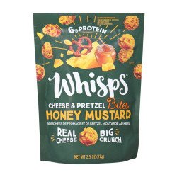 Whisps Cheese & Pretzel Bites Honey Mustard, 71g
