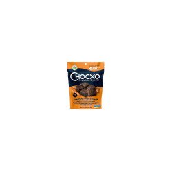 ChocXO Snaps 69% Dark Milk Chocolate Toffee, Almond, & Sea Salt, 98g