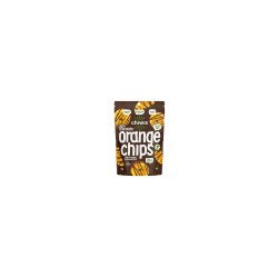 Chiwis Dried Fruit Chips Dark Chocolate Drizzled Orange, 50g