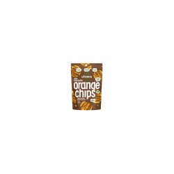 Chiwis Dried Fruit Chips Milk Chocolate Drizzled Orange, 50g
