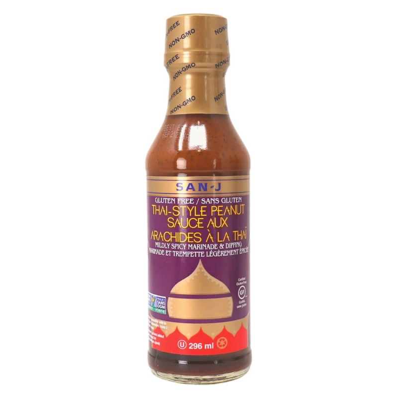 San-J Gluten-Free Thai Peanut Sauce, 296ml