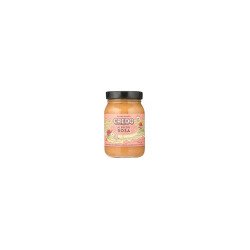 CREDO Foods Vegan Sauce Alfredo Rosa, 425g