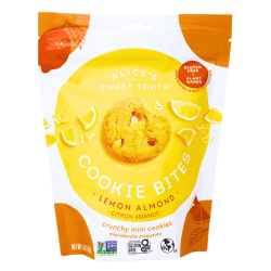 Alice’s Sweet Tooth Gluten-Free Cookie Bites Lemon Almond, 142g
