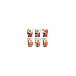 Chef Woo High Protein Plant-Based Instant Ramen Variety Pack, 6 Cups