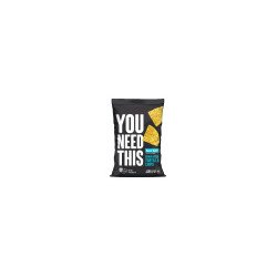 YOU NEED THIS Plant-Based Grain-Free Tortilla Chips Sea Salt, 142g
