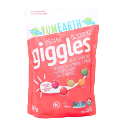 YumEarth Organic Giggles Chewy Candy Bites, 142g