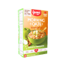 Yumi Organics High Fibre Instant Morning Oats Apple & Cinnamon, 8 Pack
