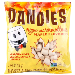 Dandies Vegan Mini Marshmallows Maple, 142g
