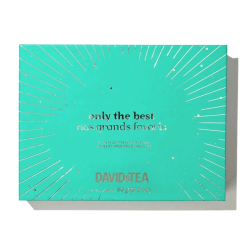 DAVIDsTEA Loose Leaf Tea & Infusions Sampler Only The Best, 8 Tins