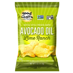 Good Health Avocado Oil Lime Ranch Kettle Style Potato Chips, 141.8g