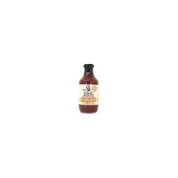 G Hughes No Added Sugar BBQ Sauce Honey, 490ml