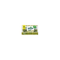 GimMe Organic Roasted Seaweed Snack Value Pack Extra Virgin Olive Oil, 6 Packs