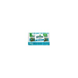 GimMe Organic Roasted Seaweed Snack Value Pack Sea Salt, 6 Packs