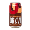 Gruvi Non-Alcoholic Craft Beer Dark Brew Mocha Moment, 355ml