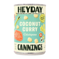 Heyday Canning Co. Vegan Chickpea Coconut Curry, 425g