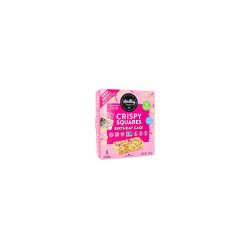 Healthy Crunch Crispy Squares Birthday Cake, 6 Bars
