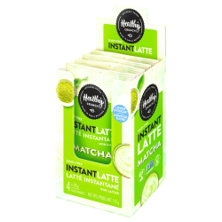 Healthy Crunch Dairy-Free Instant Latte Matcha, 4 Packs