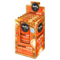 Healthy Crunch Dairy-Free Instant Latte Pumpkin Maple, 4 Packs
