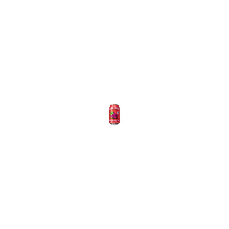 Halfday Low Sugar Prebiotic Iced Tea Raspberry, 355ml